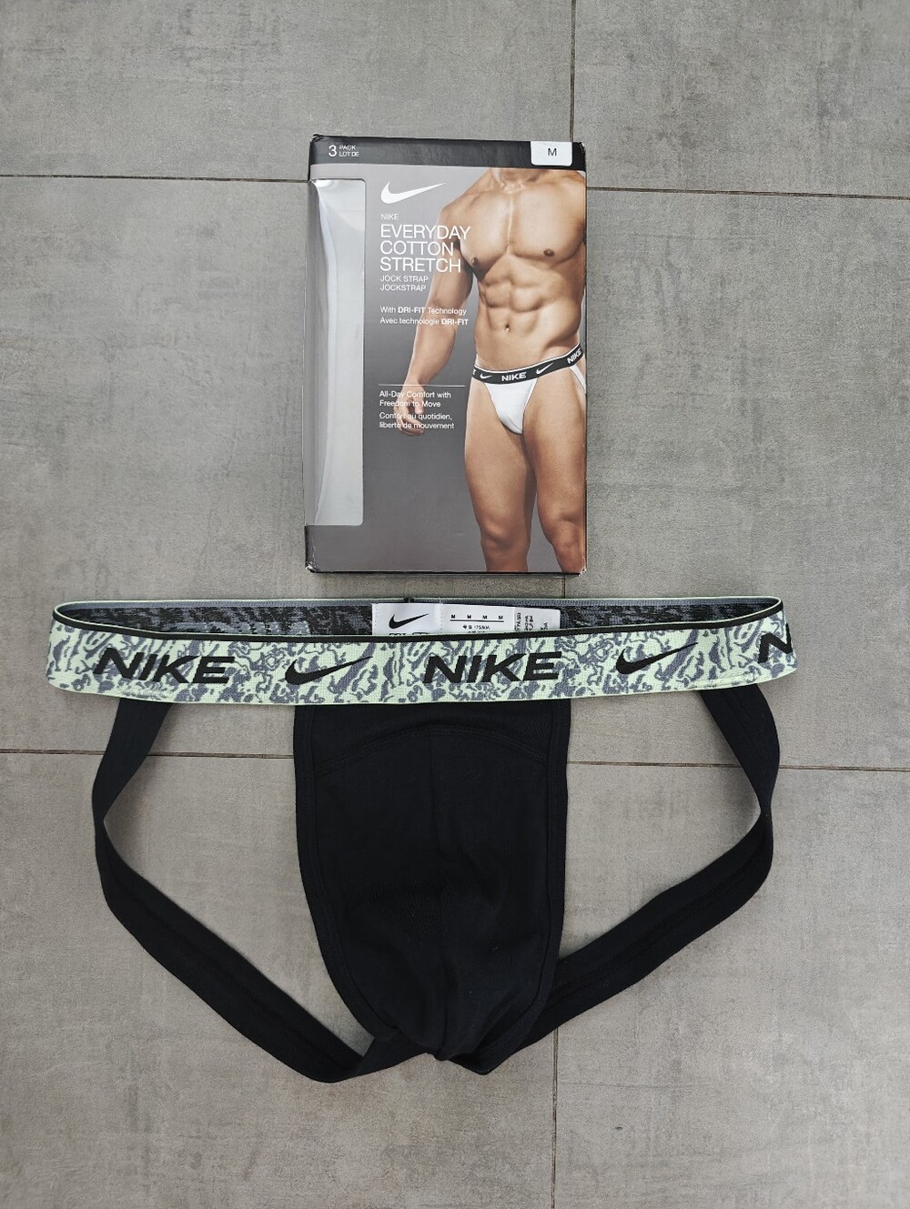 Nike Dry-Fit Essential Cotton Jockstrap M